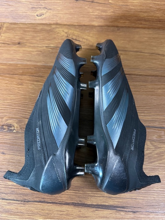 adidas Predator 24 Elite Laceless FG Soccer Cleats Men’s Size 7.5 Slip-On Black‎ main image 8